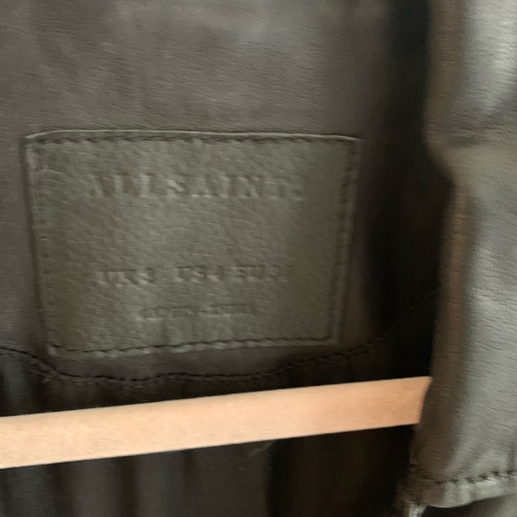 All Saints Leather Jacket - Picture 4 of 5